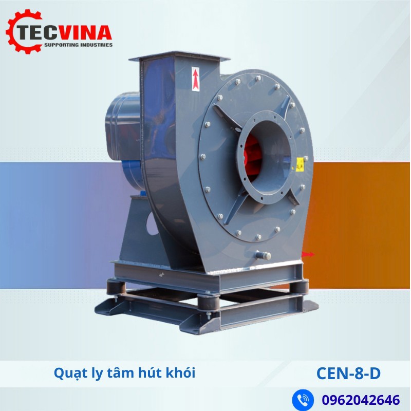 Quạt ly tâm hút khói CEN-8-D